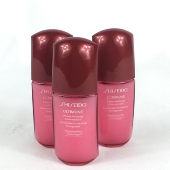 3 Shiseido Ultimune Power Infusing Concentrate Travel Size .33 oz - Picture 1 of 3